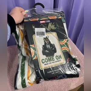 Brand New Loki Fleece Blanket